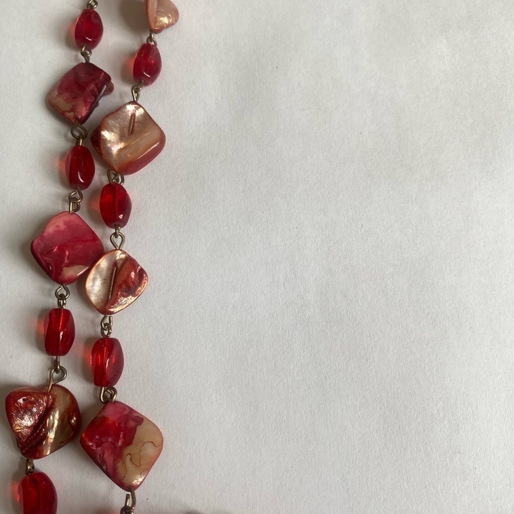 Shell Rope Long Necklace - Picture 5 of 7